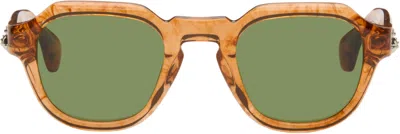 Vivienne Westwood Tan Prince Charming Sunglasses