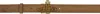Vivienne Westwood Tan Thin Line Orb Belt In Ss25-c406