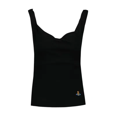 Vivienne Westwood Tank Top In Black