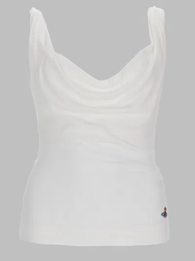Vivienne Westwood Tank Top In White