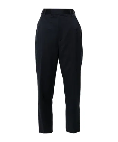 VIVIENNE WESTWOOD VIVIENNE WESTWOOD TAPERED LEG GABARDINE TROUSERS