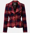 Vivienne Westwood Tartan Blazer In Multi