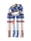 Vivienne Westwood Tartan-pattern Scarf In Brown