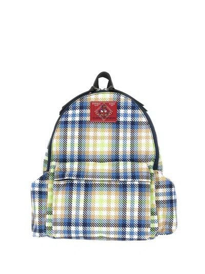 Vivienne Westwood Tartan-pattern Backpack In Blue