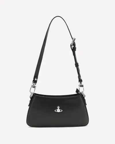 Vivienne Westwood Tasha Phone Shoulder Bag In Black
