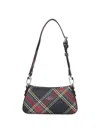 Vivienne Westwood Mens Chelsea Tartan Tasha Faux-leather Shoulder Bag In Multi