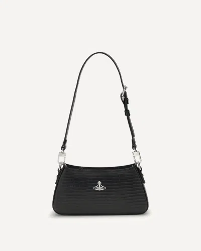 Vivienne Westwood Tasha Shoulder Bag In Black