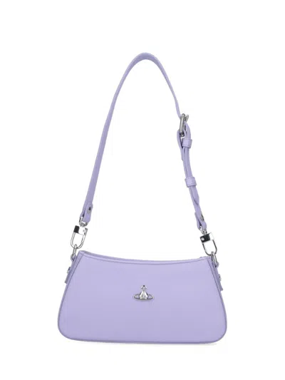 Vivienne Westwood 'tasha' Shoulder Bag In Purple