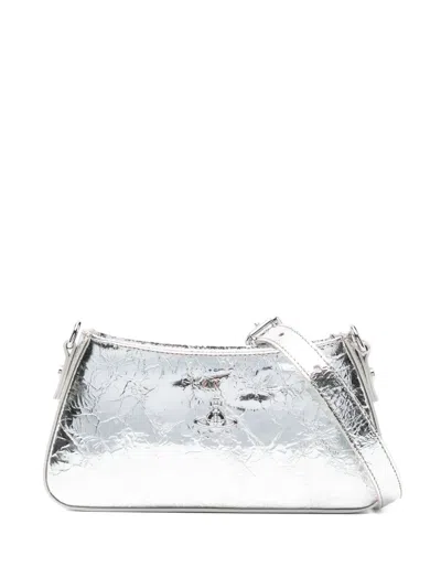 Vivienne Westwood Tasha Shoulder Bag In Silver