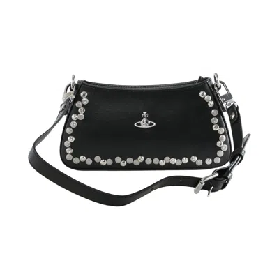 Pre-owned Vivienne Westwood Tasha Shoulder Phone Bag 'black' | Women's Size Onesize