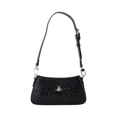 Pre-owned Vivienne Westwood Tasha Shoulder Phone Bag 'black' | Women's Size Onesize