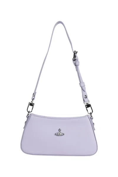 Vivienne Westwood Tasha Shoulder Phone Bag In Purple