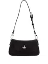 Vivienne Westwood Modern Shoulder Bag Adjustable Strap In Black