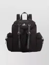 Vivienne Westwood Nylon Backpack With Logo In Brown