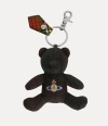 Vivienne Westwood Teddy Bear Keyring Harris Tweed Check Dark-check One Size Unisex