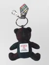 Vivienne Westwood Teddy Bear Shaped Keychain With Embroidered Design