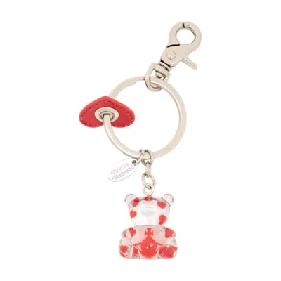 Vivienne Westwood Teddy Resin Keychain In Multi