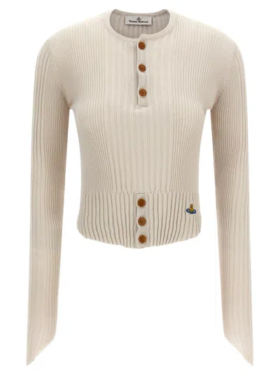 Vivienne Westwood Tegan Sweater In Neutral