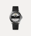 Vivienne Westwood Blackwall 38mm Watch In Black / Silver