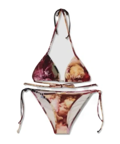 Vivienne Westwood The Kiss Triangle-cup Bikini In Nude