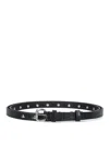 Vivienne Westwood Thin Belt In Black