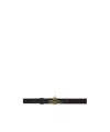 Vivienne Westwood Thin Line Orb Belt In Nude