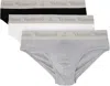 Vivienne Westwood Three-pack Multicolor & Gray Band Slip Briefs In Ss24-o401