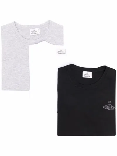 Vivienne Westwood Three Pack T-shirt In White