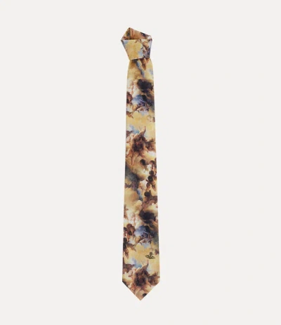 Vivienne Westwood Tie 8.5cm Ivory Cherubs Men