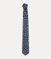 Vivienne Westwood Tie 8.5cm Navy Blue Logomania Men In Blue