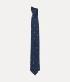 Vivienne Westwood Tie 8.5cm Navy Blue Multi Orb Men In Navy Blue