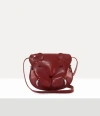 Vivienne Westwood Tiger Crossbody Shiny Veget Tanned Red