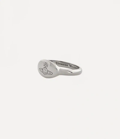 Vivienne Westwood Tilly Ring Silver Unisex