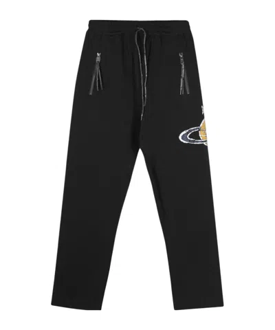 Vivienne Westwood Time Machine Football Track Pants In Black