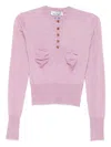 Vivienne Westwood Crew Neck Sweater In Pink