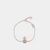 Vivienne Westwood Tiziana Bracelet In Silver