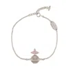 Vivienne Westwood Tiziana Bracelet In Metallic