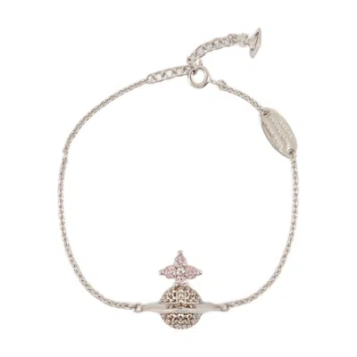 Vivienne Westwood Tiziana Bracelet In Metallic
