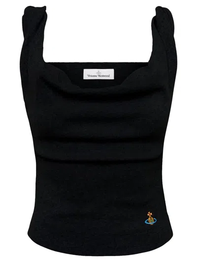 Vivienne Westwood Top "anna" In Black