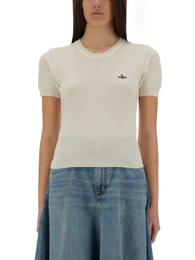 Vivienne Westwood Top "bea" In White