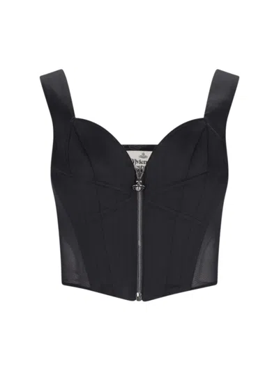 Vivienne Westwood Top In Black