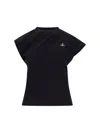 Vivienne Westwood Short-sleeve T-shirt With Colorful Embroidered Logo