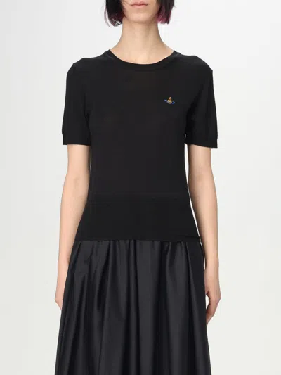 VIVIENNE WESTWOOD SWEATER VIVIENNE WESTWOOD WOMAN COLOR BLACK,G55437002
