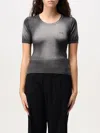 Vivienne Westwood Mens Grey/black Eli Brand-embroidery Regular-fit Knitted Wool Knitted Top In Grau