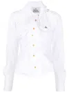 Vivienne Westwood "drunken" Shirt In White