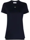 Vivienne Westwood Woman T-shirt Midnight Blue Size L Organic Cotton