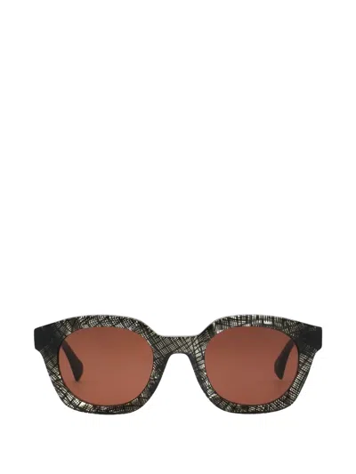 Vivienne Westwood Tortoiseshell-effect Round-frame Sunglasses In Brown
