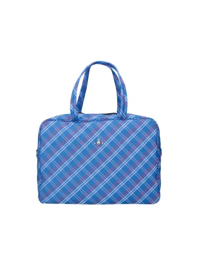 Vivienne Westwood Tote Bag "jim Sports" In Blue