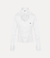 Vivienne Westwood Toulouse Frill Shirt Technical Shirting White 46 Women In White
