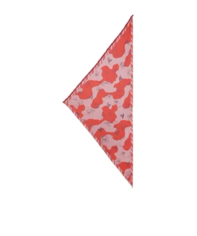 Vivienne Westwood Triangle Scarf In Red